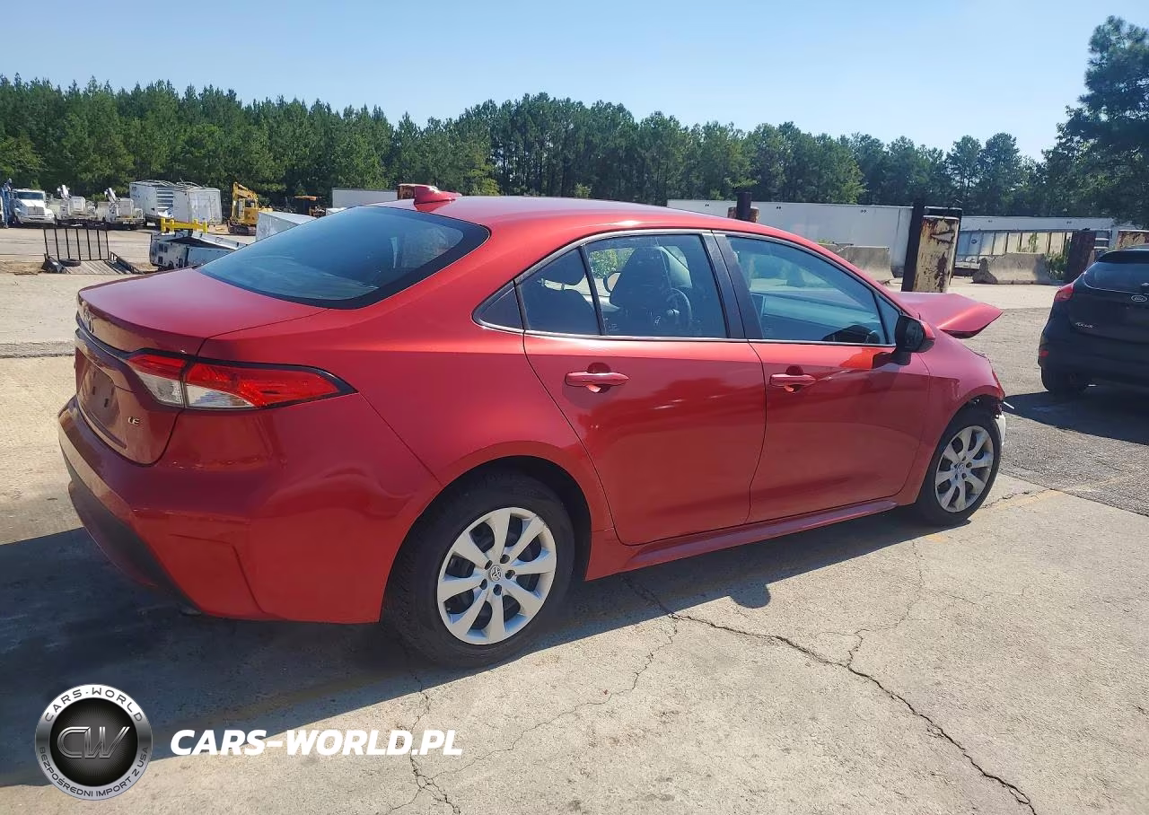 2021 Toyota Corolla Le VIN:5YFEPMAEXMP183440 - 3