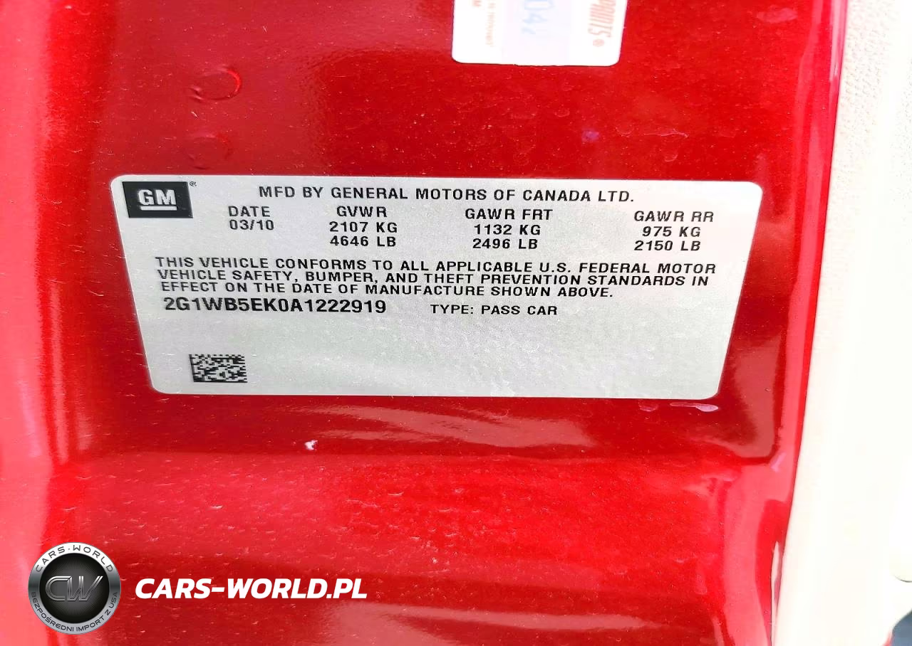 2010 Chevrolet Impala Lt VIN:2G1WB5EK0A1222919 - 12