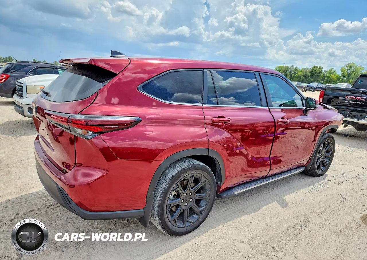 2024 Toyota Highlander Le VIN:5TDKDRAH9RS054719 - 3