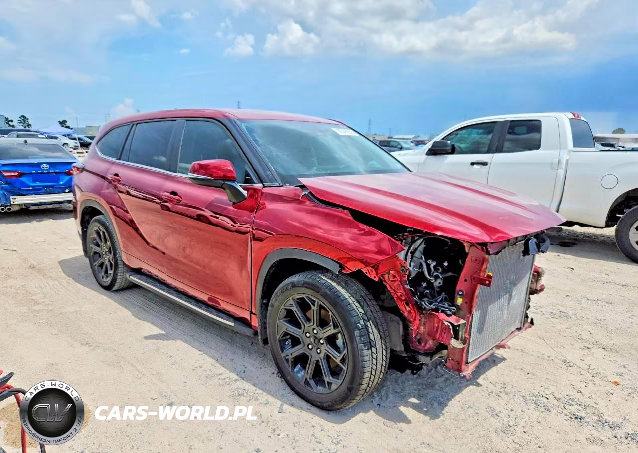 2024 Toyota Highlander Le VIN:5TDKDRAH9RS054719 - 4