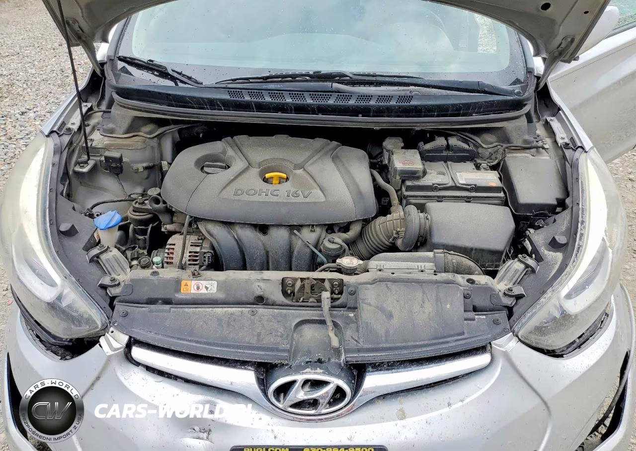 2014 Hyundai Elantra Se VIN:5NPDH4AE7EH492211 - 11