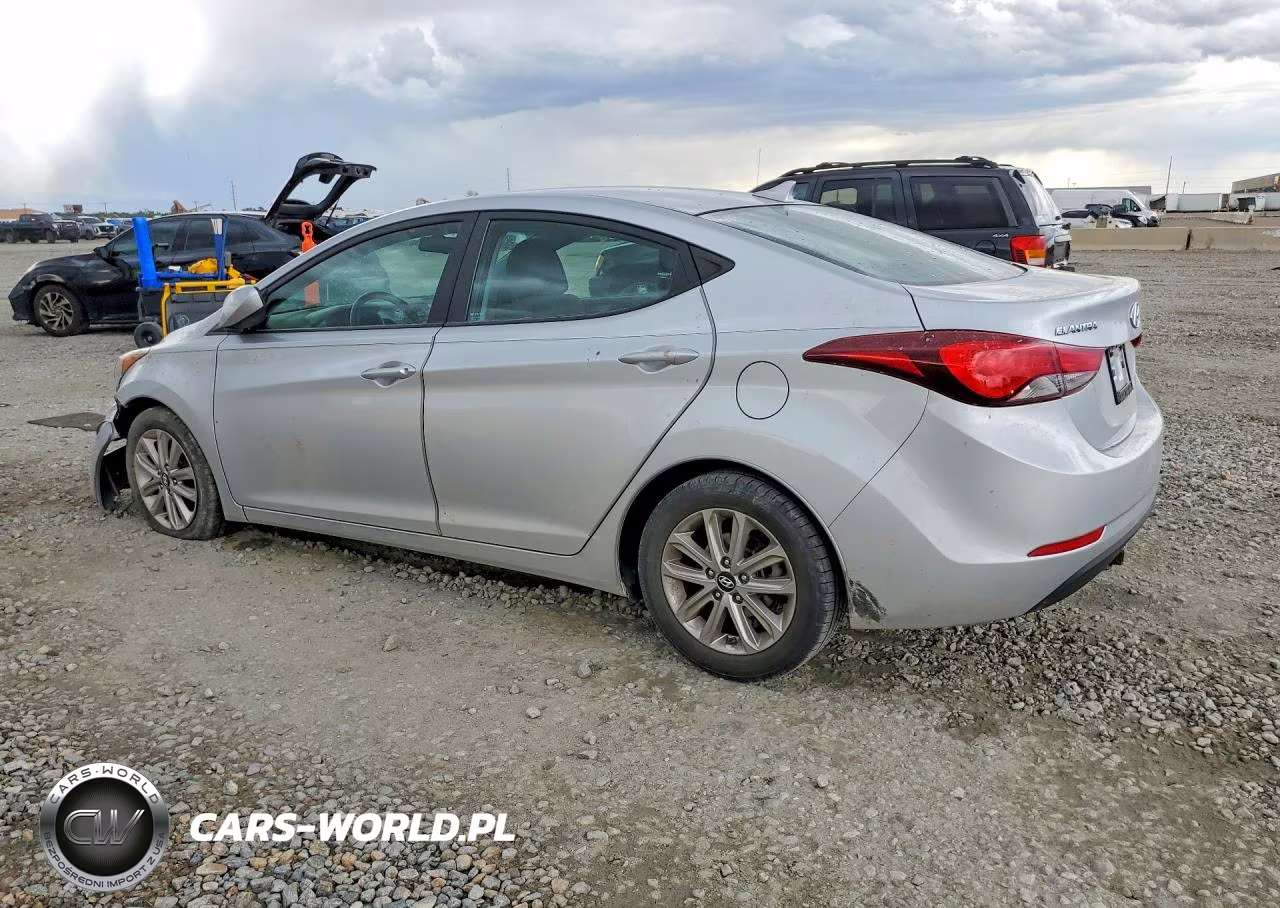 2014 Hyundai Elantra Se VIN:5NPDH4AE7EH492211 - 2