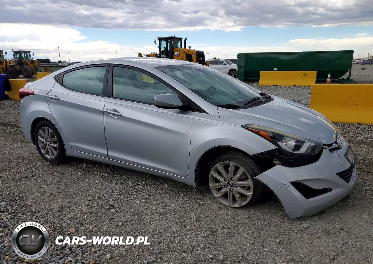 2014 Hyundai Elantra Se VIN:5NPDH4AE7EH492211 - 4