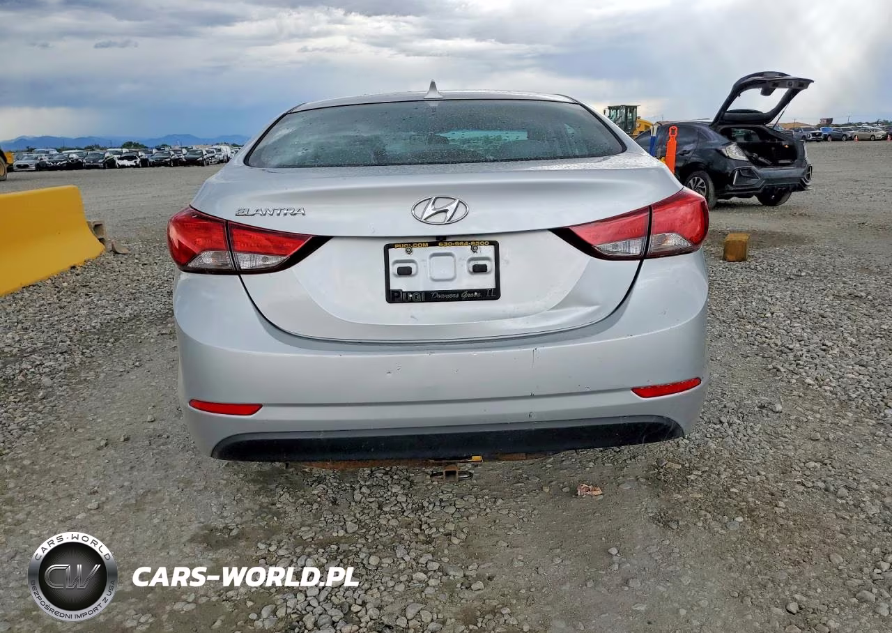 2014 Hyundai Elantra Se VIN:5NPDH4AE7EH492211 - 6
