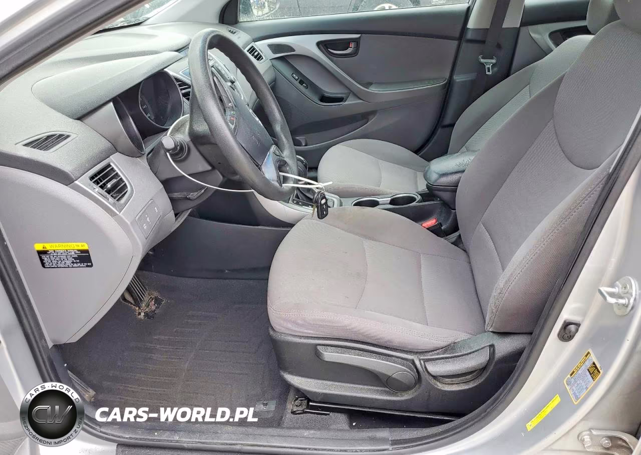 2014 Hyundai Elantra Se VIN:5NPDH4AE7EH492211 - 7