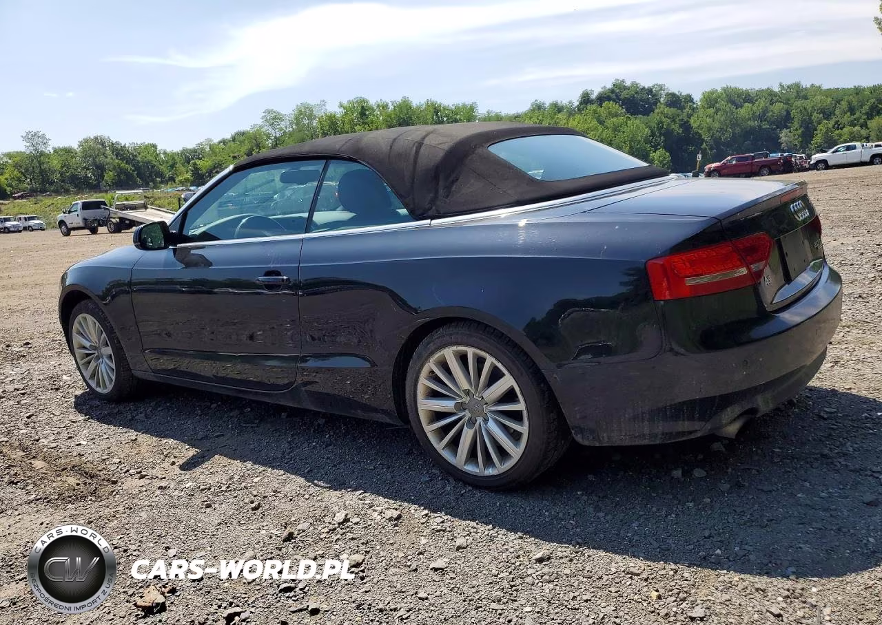 2012 Audi A5 Premium Plus VIN:WAULFAFHXCN006715 - 2
