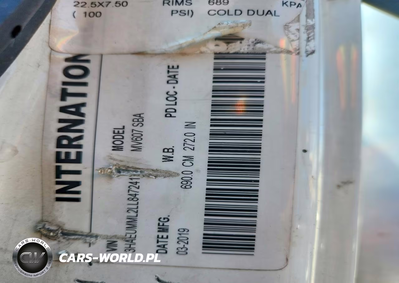 2020 International Mv607 Box Truck VIN:3HAEUMML2LL847241 - 13