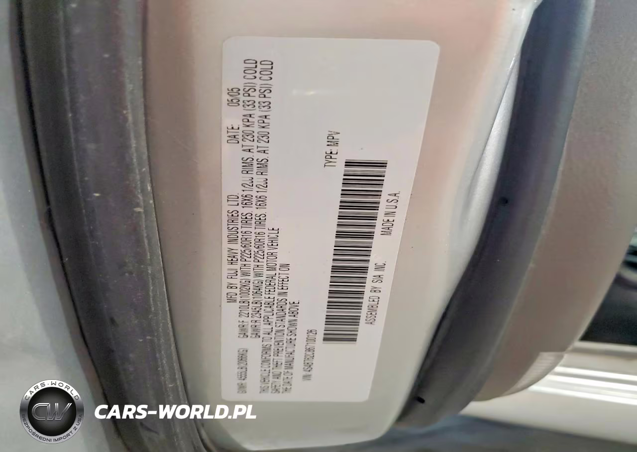 2006 Subaru Baja VIN:4S4BT62C867100126 - 12