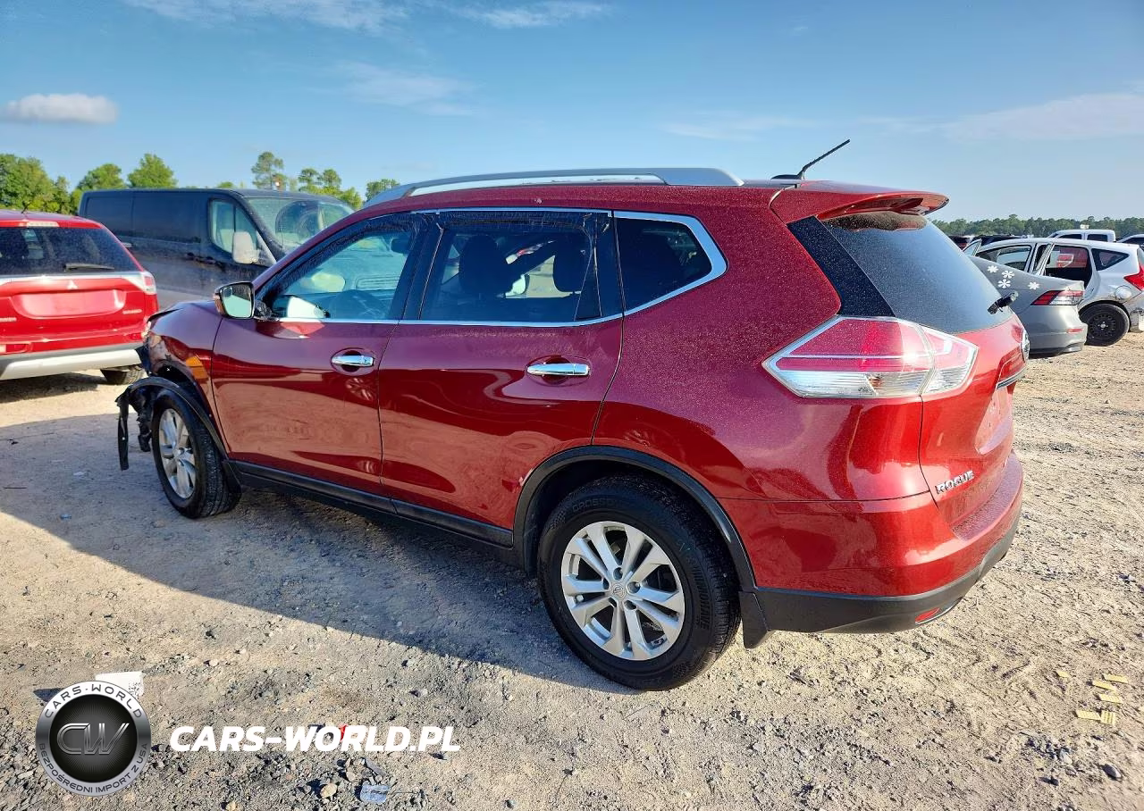 2015 Nissan Rogue Sv VIN:5N1AT2MT2FC825343 - 2