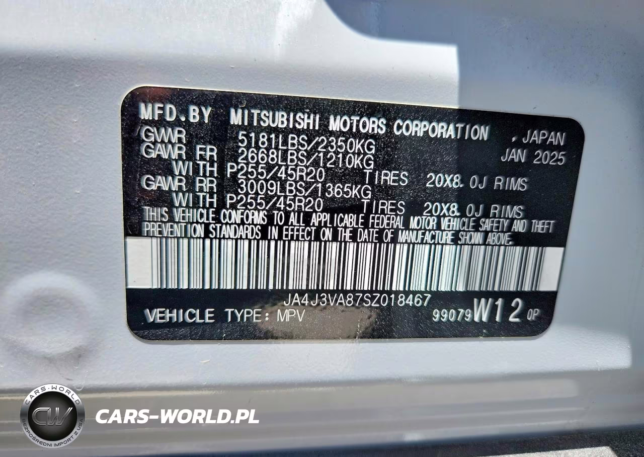 2025 Mitsubishi Outlander Se VIN:JA4J3VA87SZ018467 - 13
