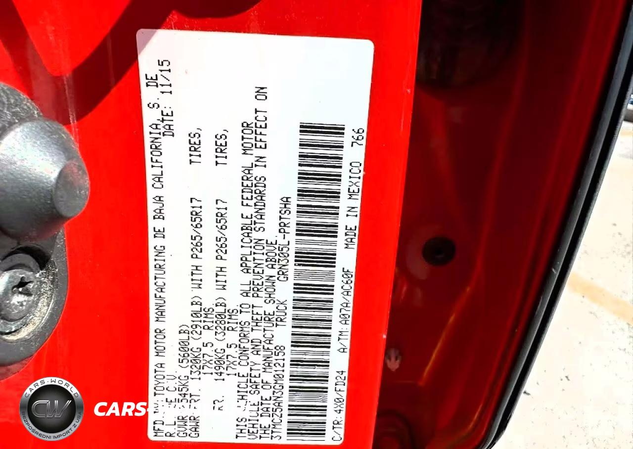2016 Toyota Tacoma Trd Sport VIN:3TMCZ5AN3GM012158 - 10