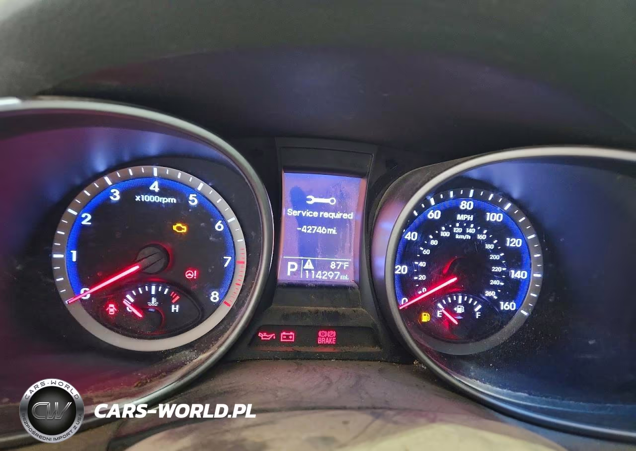 2013 Hyundai Santa Fe Gls VIN:KM8SMDHF8DU033593 - 9