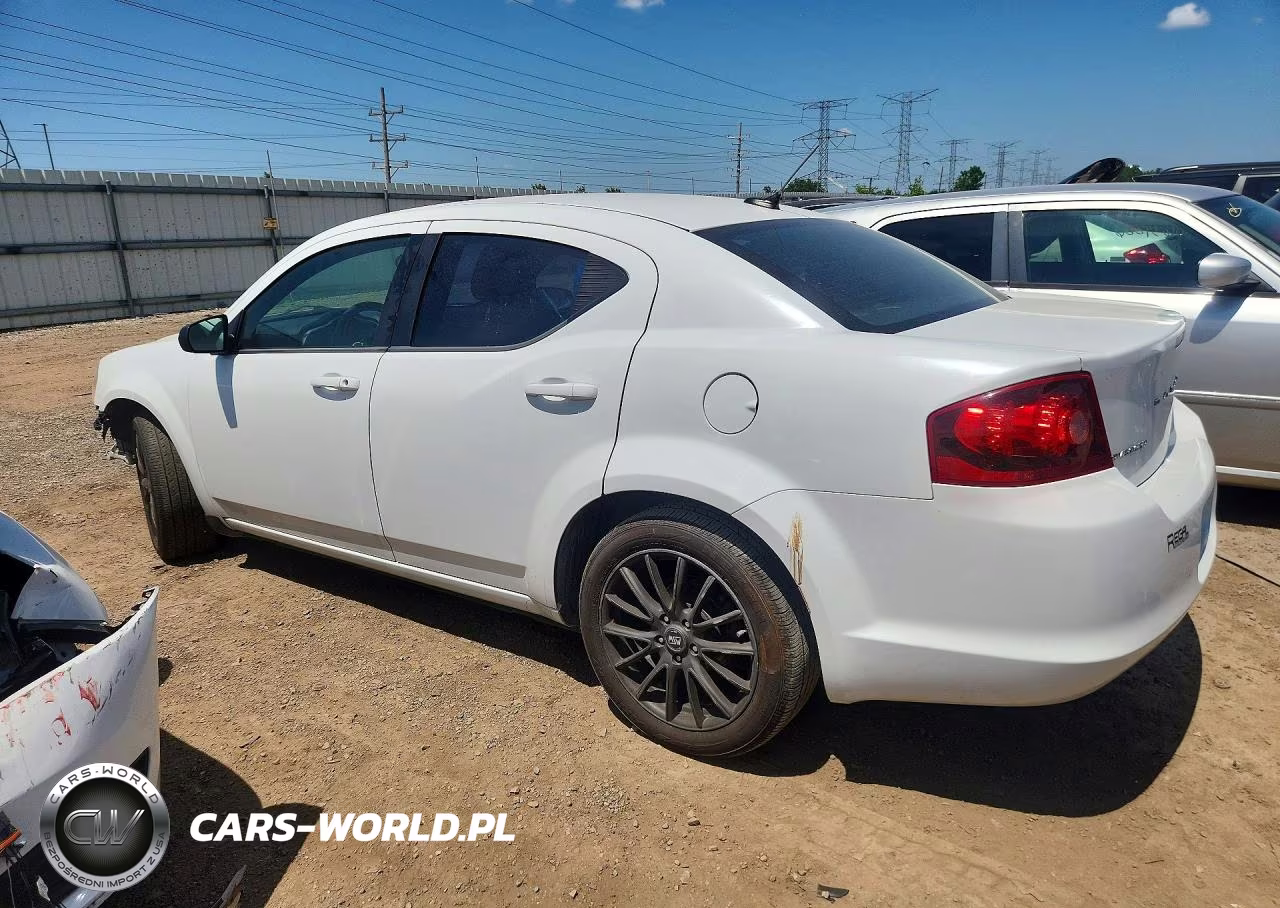 2013 Dodge Avenger Se VIN:1C3CDZABXDN517874 - 2
