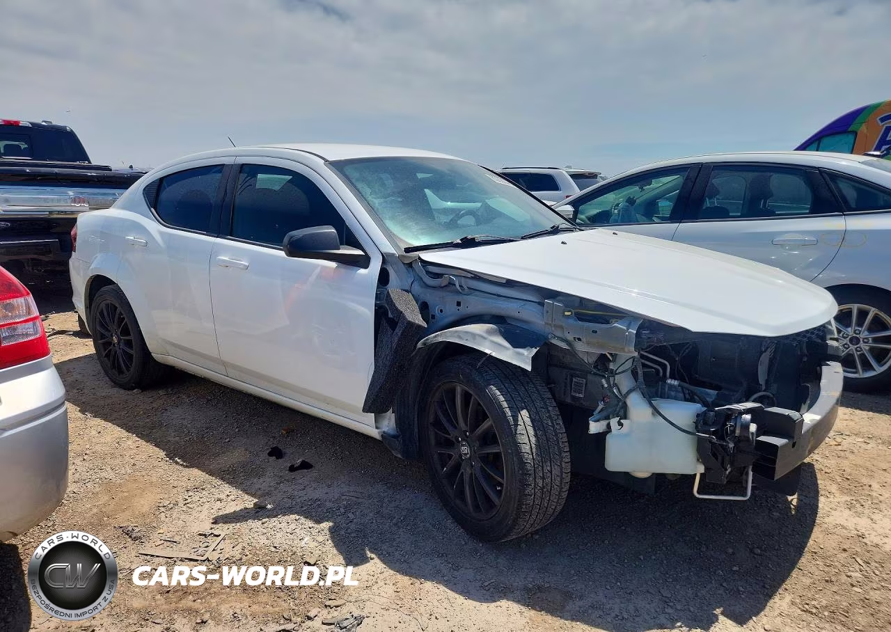 2013 Dodge Avenger Se VIN:1C3CDZABXDN517874 - 4
