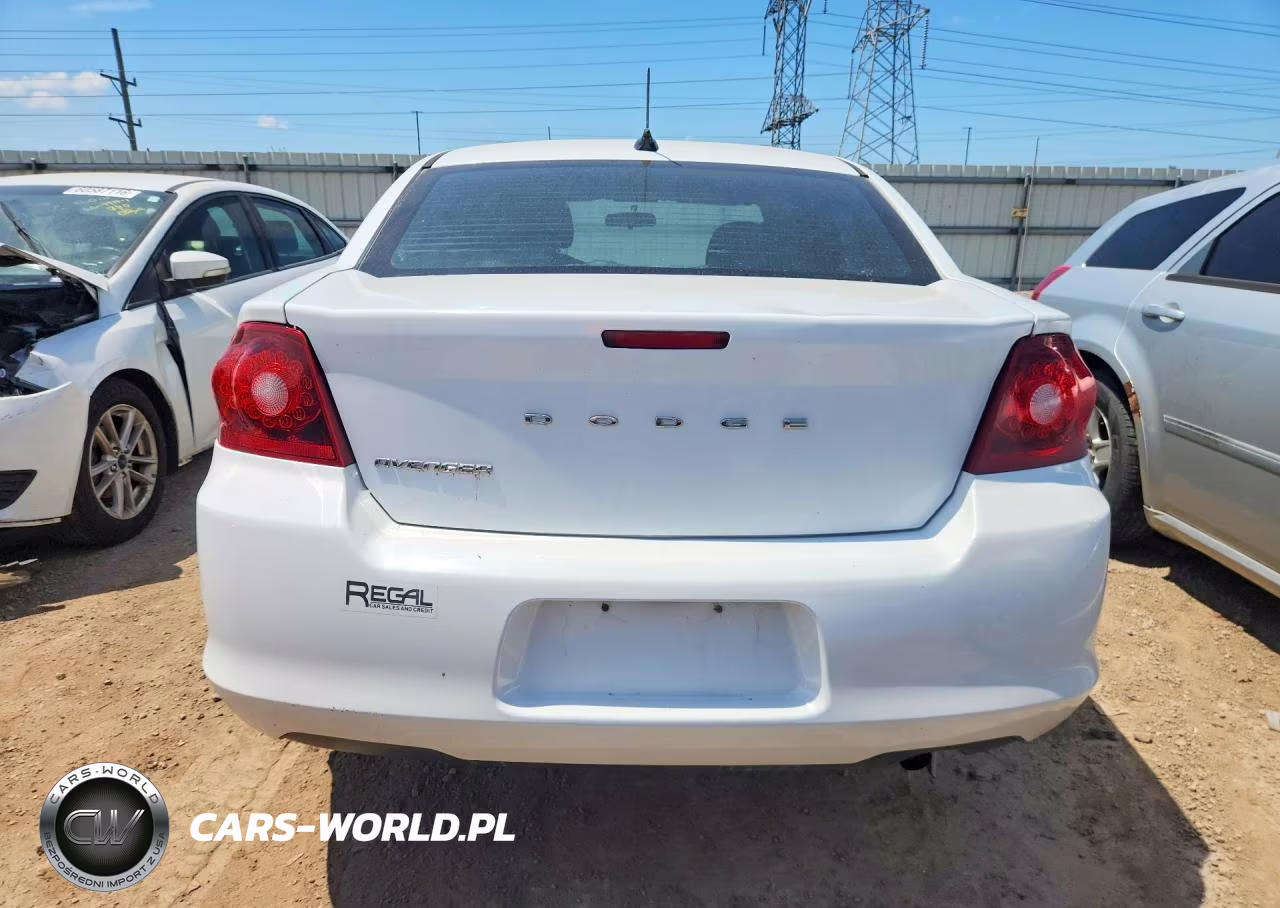 2013 Dodge Avenger Se VIN:1C3CDZABXDN517874 - 6