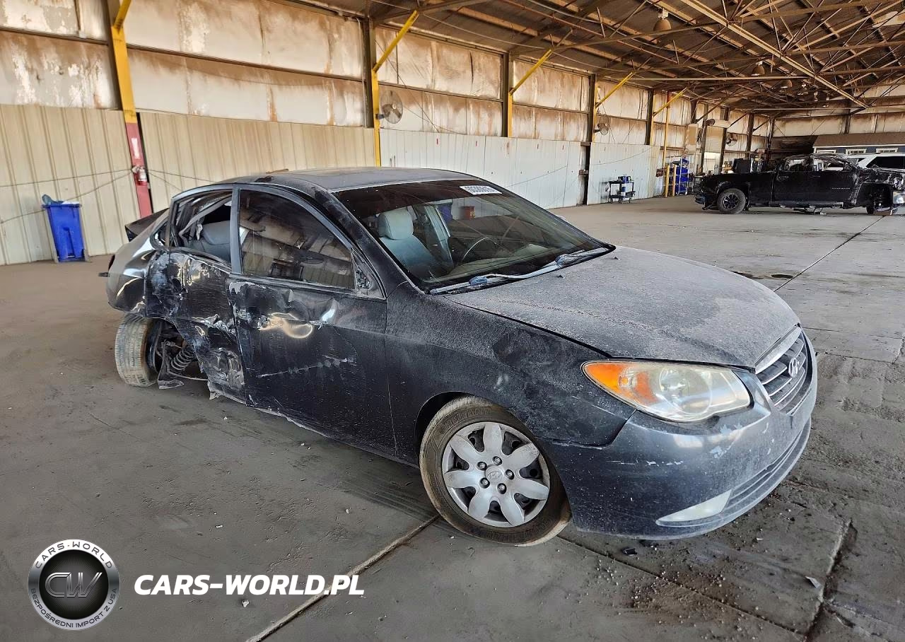 2007 Hyundai Elantra Gls VIN:KMHDU46D87U156504 - 4
