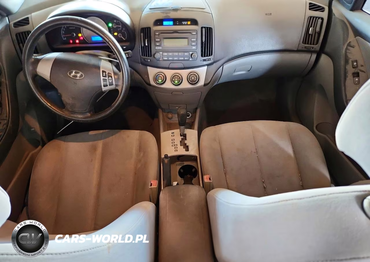 2007 Hyundai Elantra Gls VIN:KMHDU46D87U156504 - 8