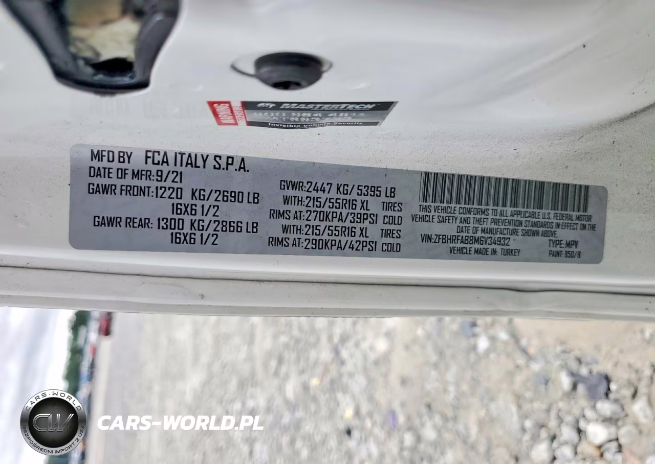 2021 Ram Promaster City VIN:ZFBHRFAB8M6V34932 - 13
