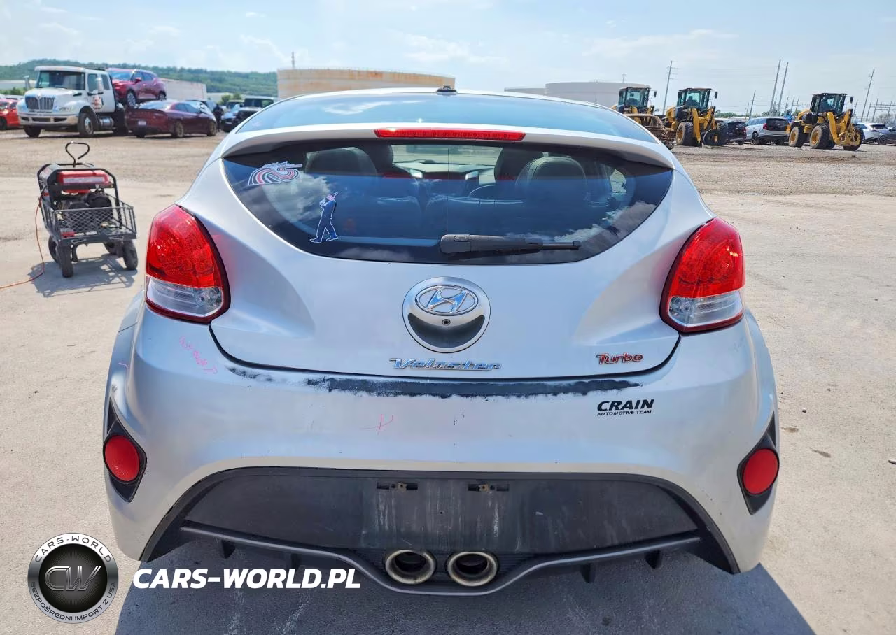 2016 Hyundai Veloster Turbo VIN:KMHTC6AE2GU282190 - 6