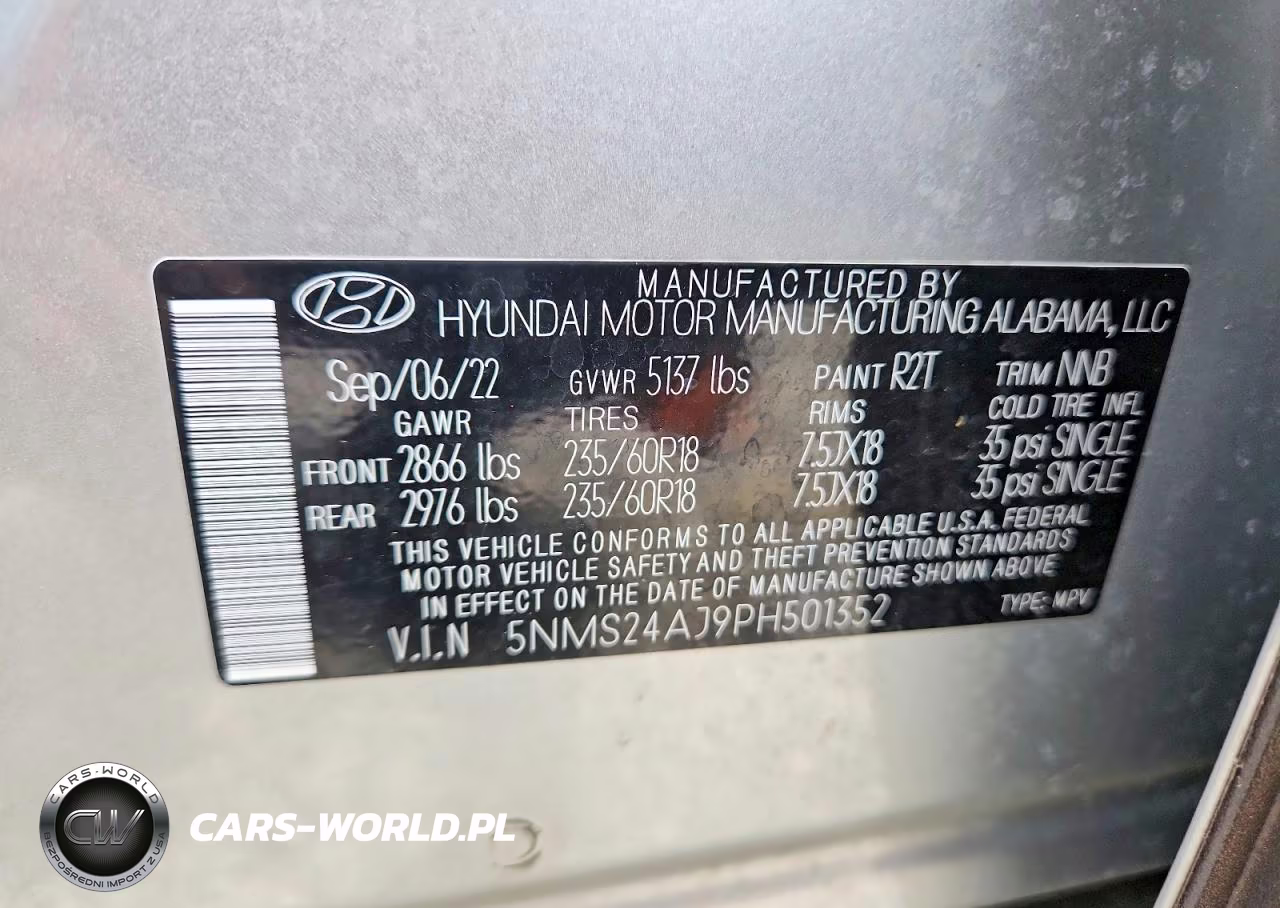 2023 Hyundai Santa Fe Sel VIN:5NMS24AJ9PH501352 - 14