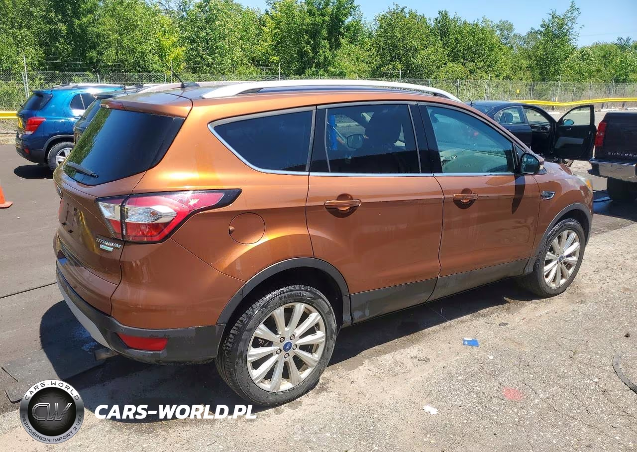 2017 Ford Escape Titanium VIN:1FMCU0J99HUD51357 - 3