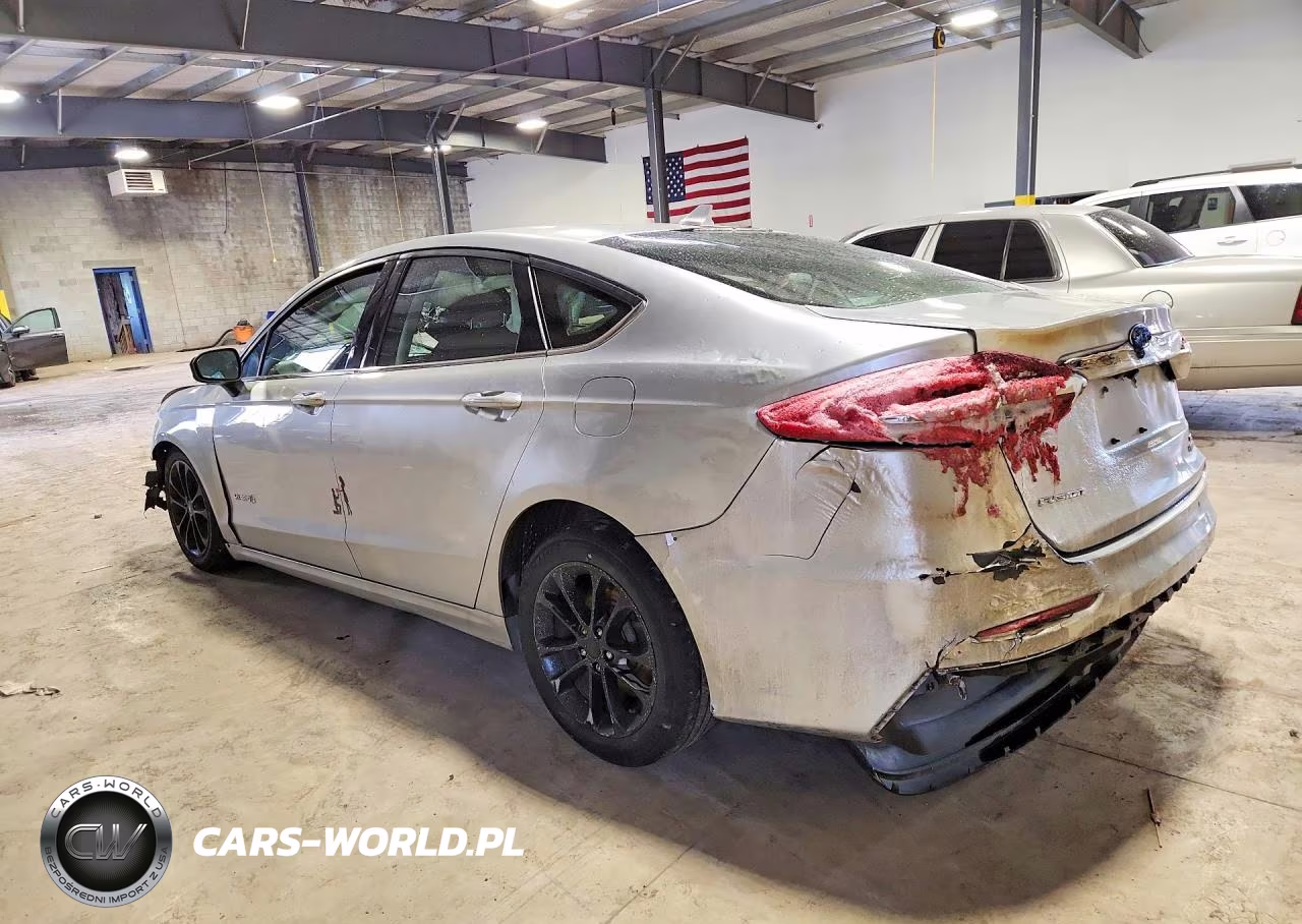 2019 Ford Fusion Se VIN:3FA6P0LU7KR204520 - 2
