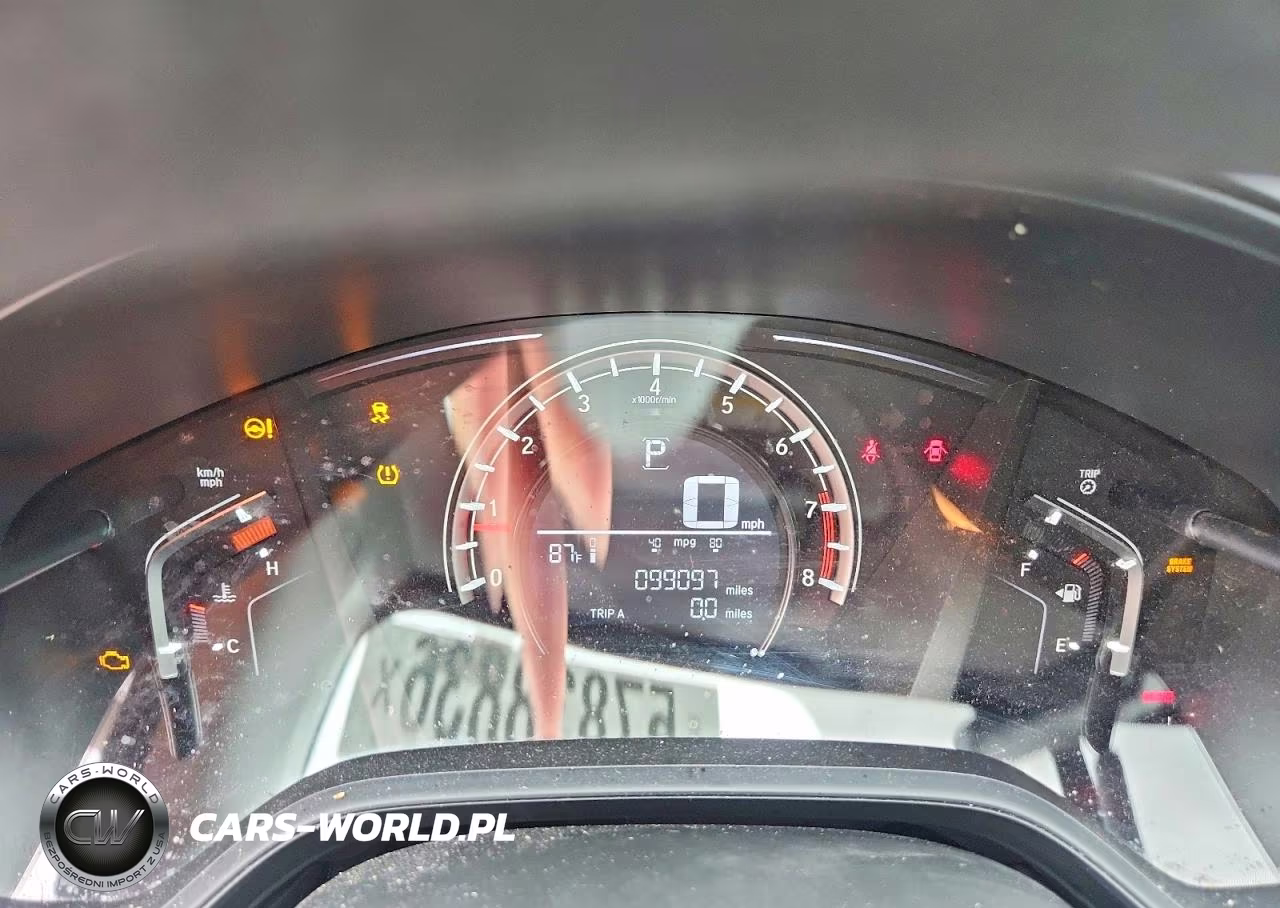 2019 Honda Cr-V Lx VIN:2HKRW5H34KH415443 - 9