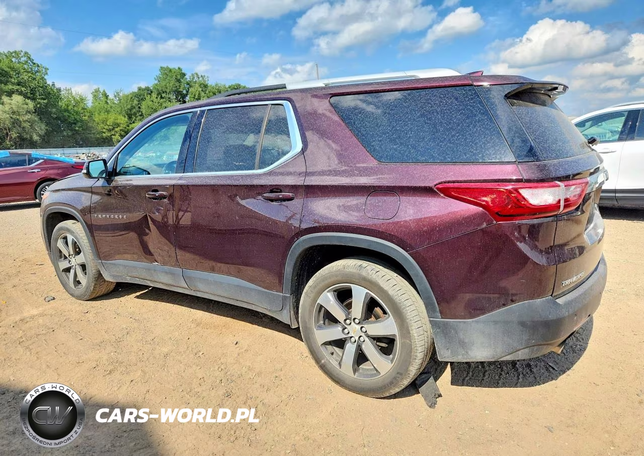 2018 Chevrolet Traverse Lt VIN:1GNERHKW3JJ168939 - 2