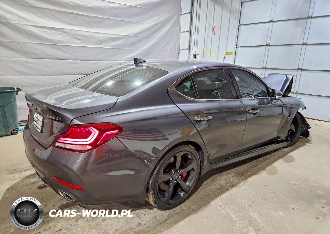 2021 Genesis G70 3.3T VIN:KMTG34LE7MU074472 - 3