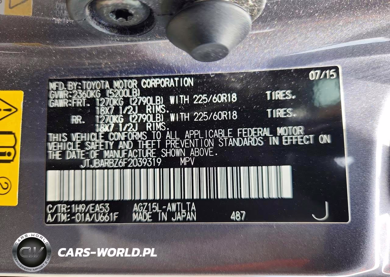 2015 Lexus Nx 200T VIN:JTJBARBZ6F2039319 - 13