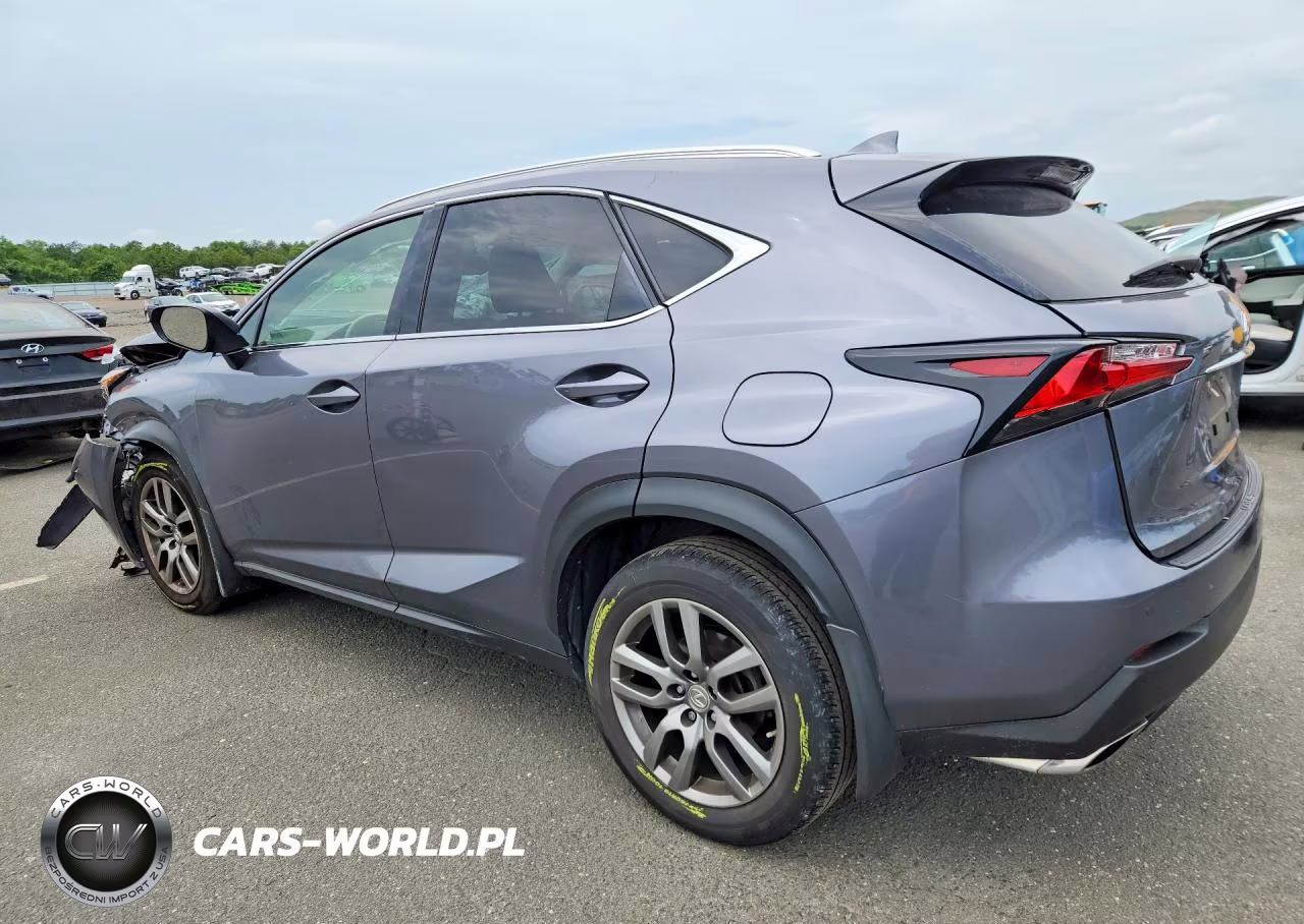 2015 Lexus Nx 200T VIN:JTJBARBZ6F2039319 - 2