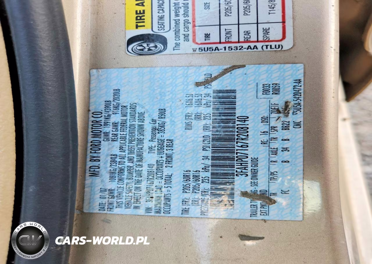 2007 Ford Fusion Se VIN:3FAHP07167R208140 - 12