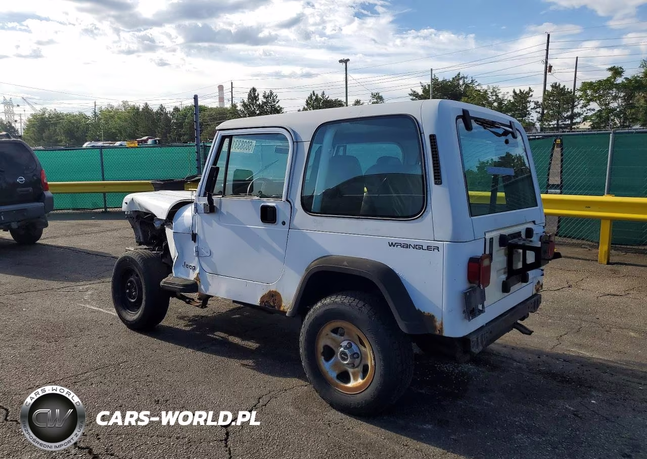 1994 Jeep Wrangler - Yj S VIN:1J4FY19P2RP407101 - 2