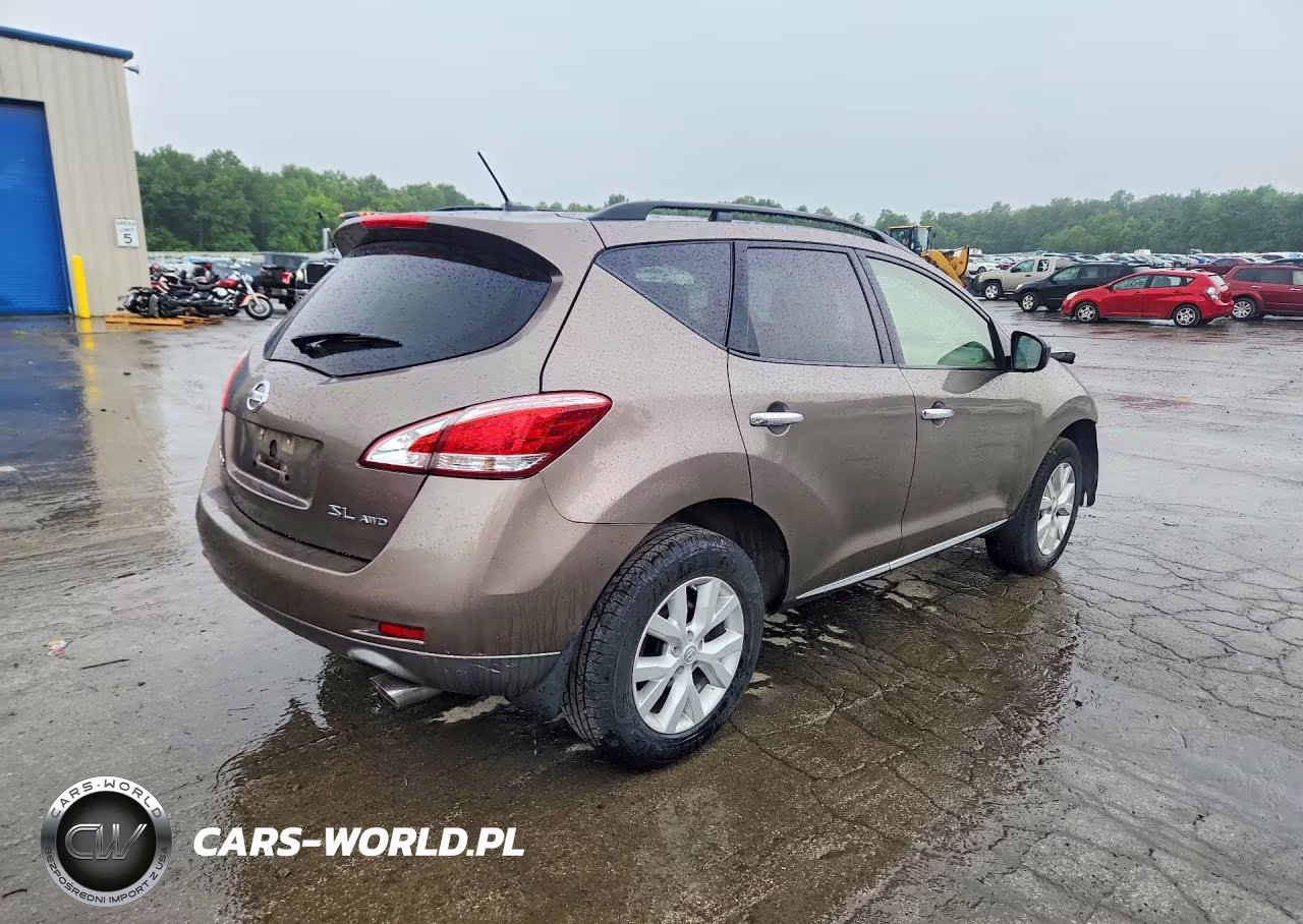 2014 Nissan Murano Sl VIN:JN8AZ1MW3EW506526 - 3