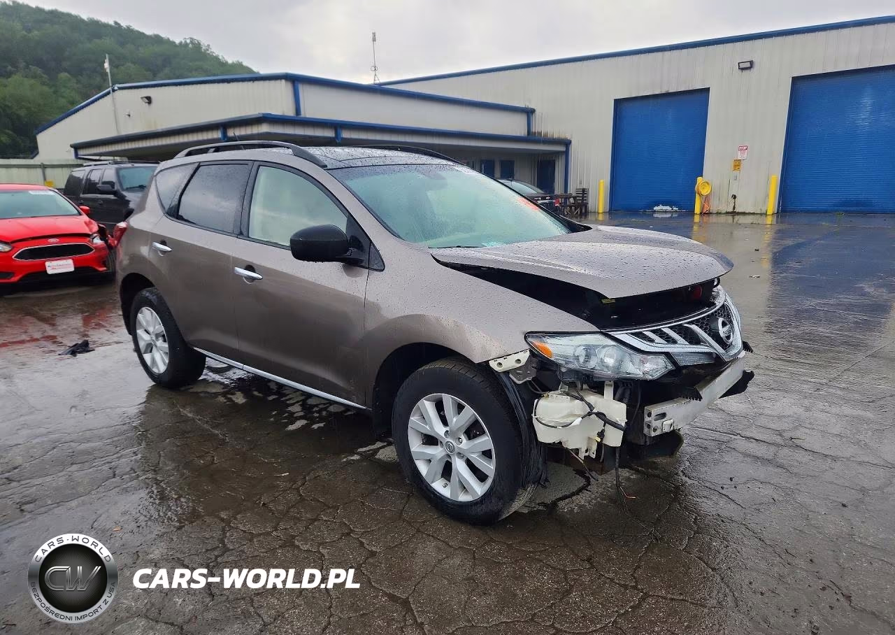2014 Nissan Murano Sl VIN:JN8AZ1MW3EW506526 - 4