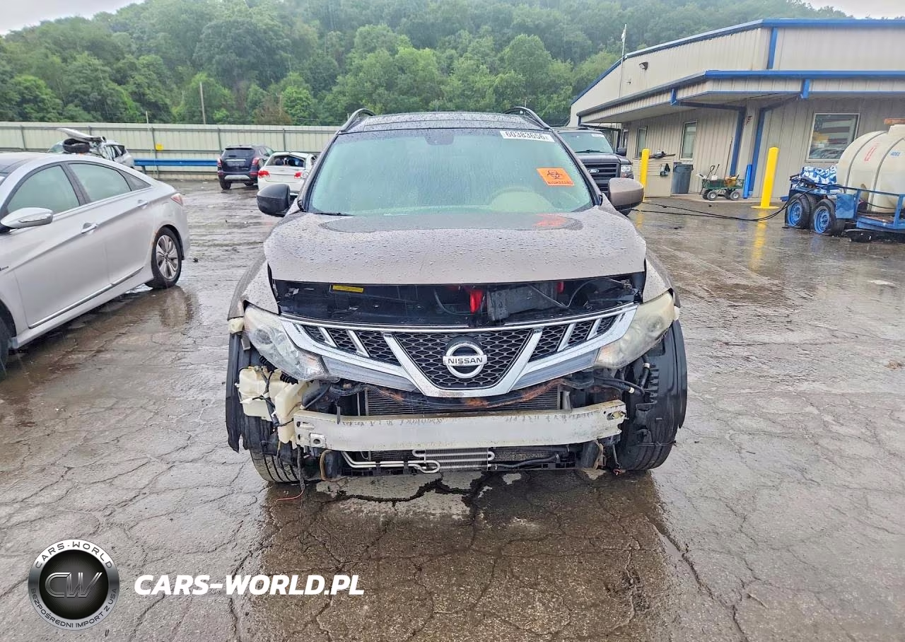 2014 Nissan Murano Sl VIN:JN8AZ1MW3EW506526 - 5