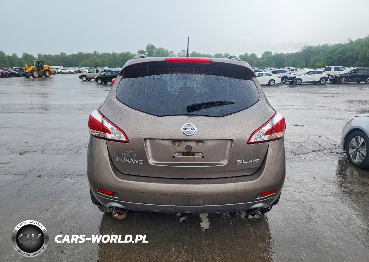 2014 Nissan Murano Sl VIN:JN8AZ1MW3EW506526 - 6