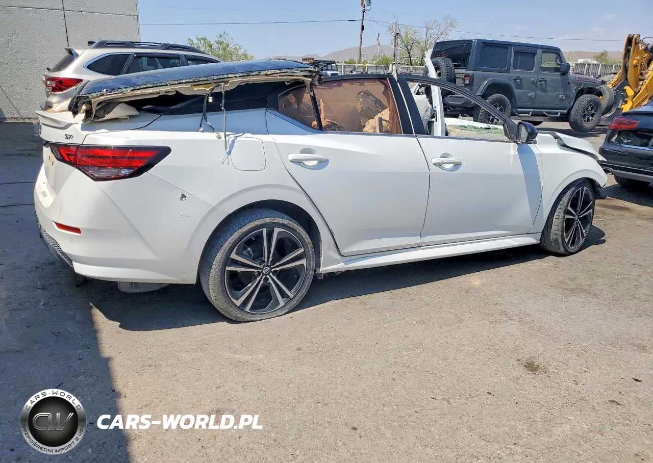 2021 Nissan Sentra Sr VIN:3N1AB8DV0MY263428 - 3