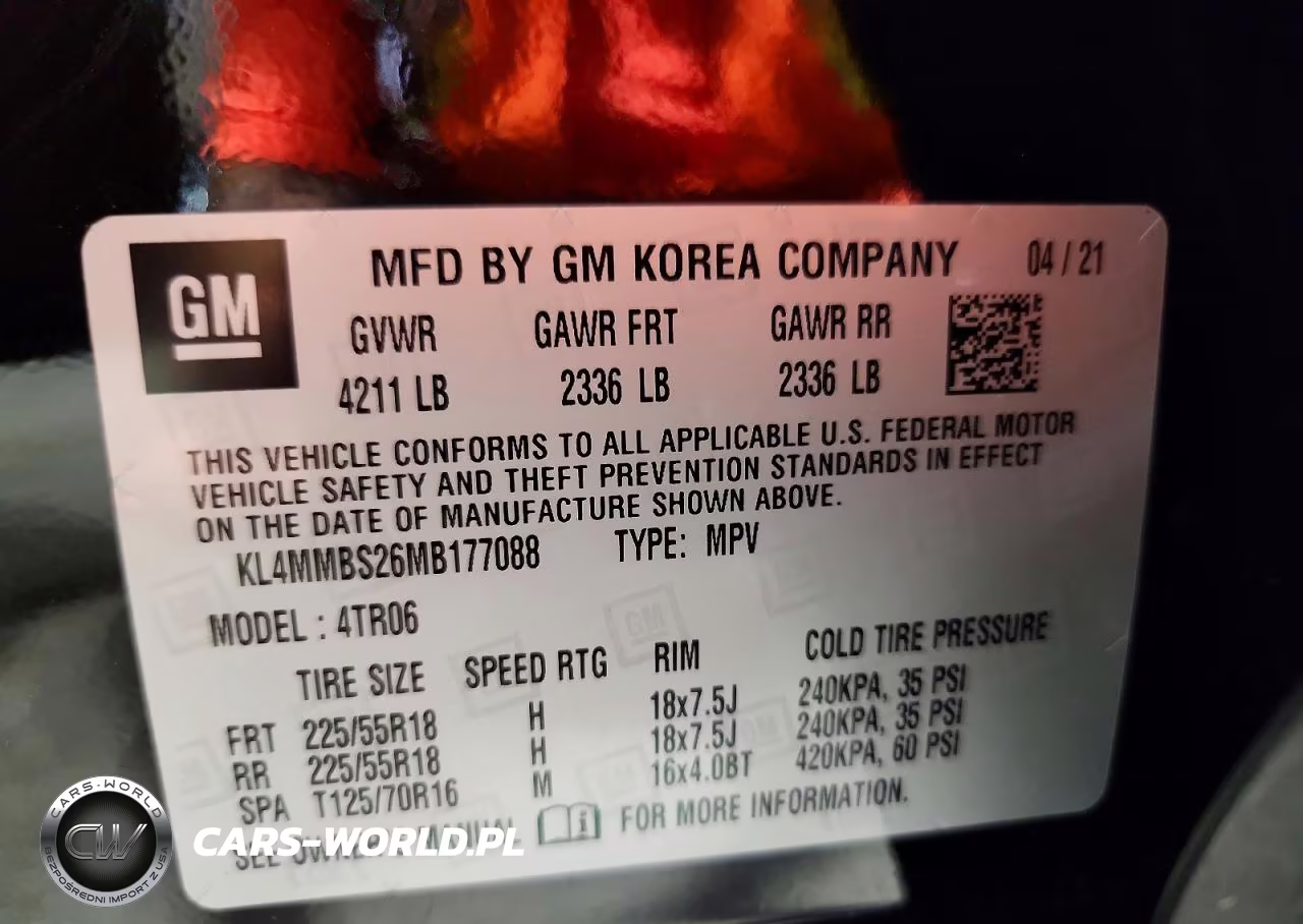 2021 Buick Encore Gx Preferred VIN:KL4MMBS26MB177088 - 14