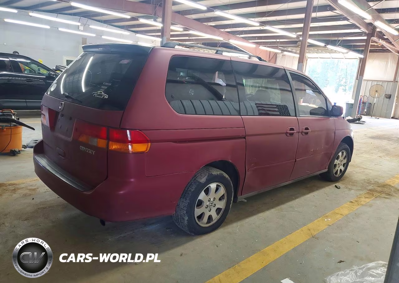 2002 Honda Odyssey Ex VIN:2HKRL18612H552559 - 3