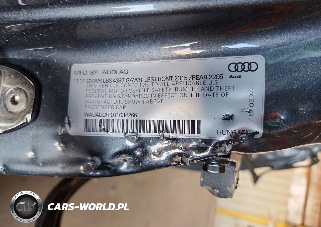 2018 Audi A3 Premium VIN:WAUAUGFF0J1034266 - 12
