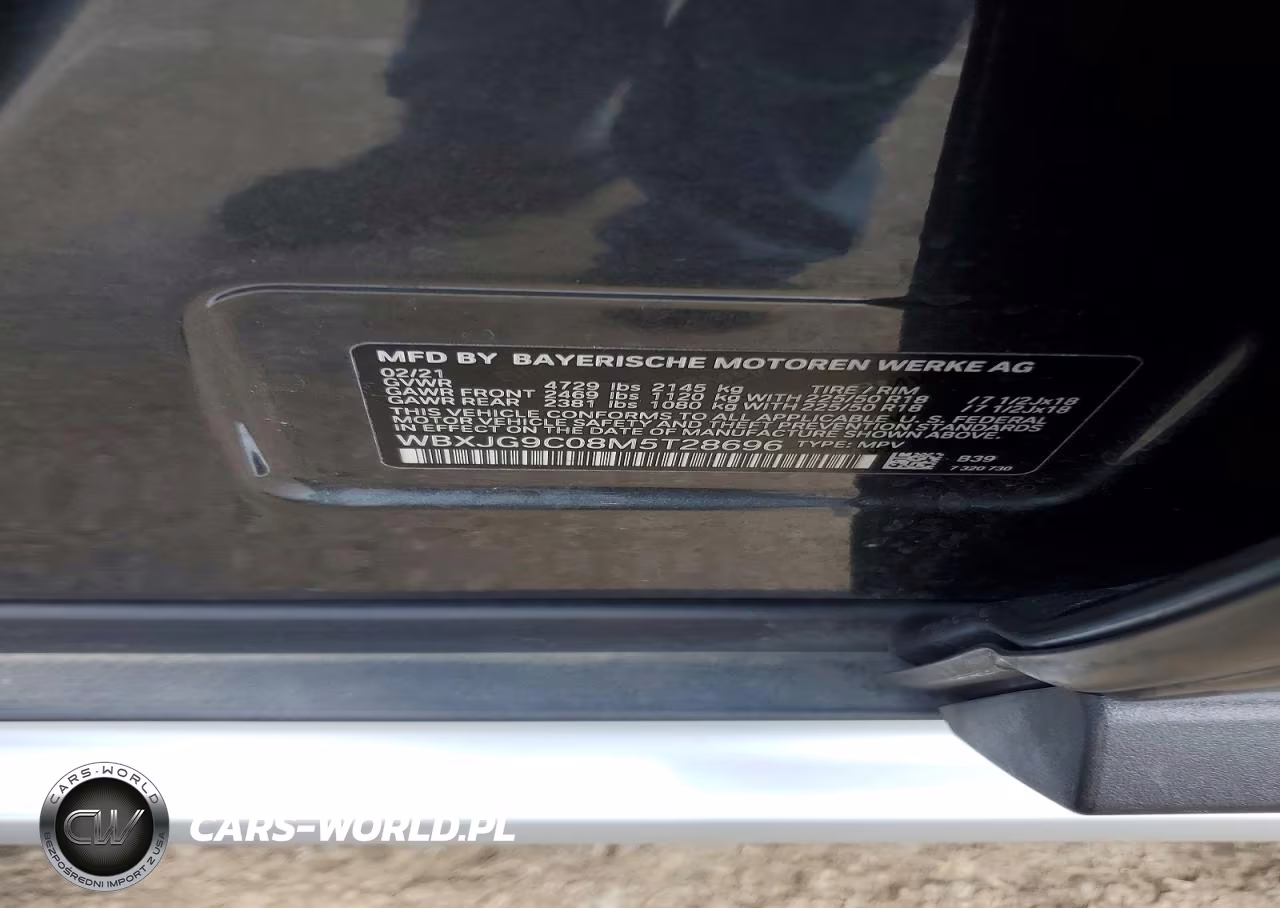 2021 BMW X1 xDrive28I VIN:WBXJG9C08M5T28696 - 13