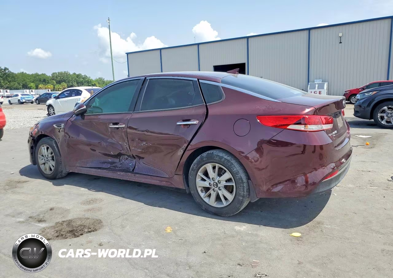 2016 Kia Optima Lx VIN:5XXGT4L37GG110913 - 2