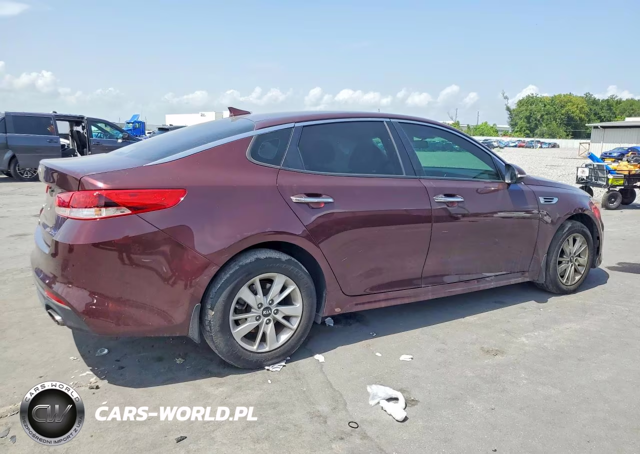 2016 Kia Optima Lx VIN:5XXGT4L37GG110913 - 3