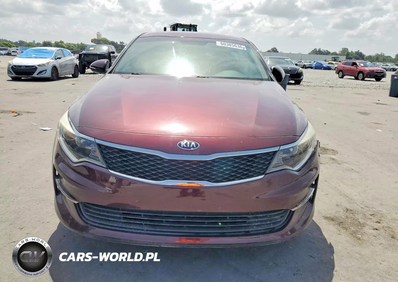 2016 Kia Optima Lx VIN:5XXGT4L37GG110913 - 5