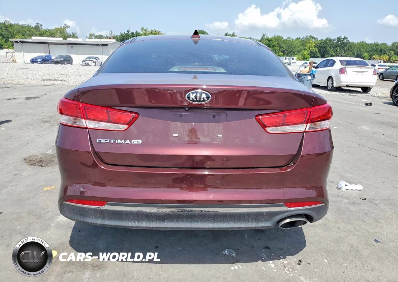 2016 Kia Optima Lx VIN:5XXGT4L37GG110913 - 6