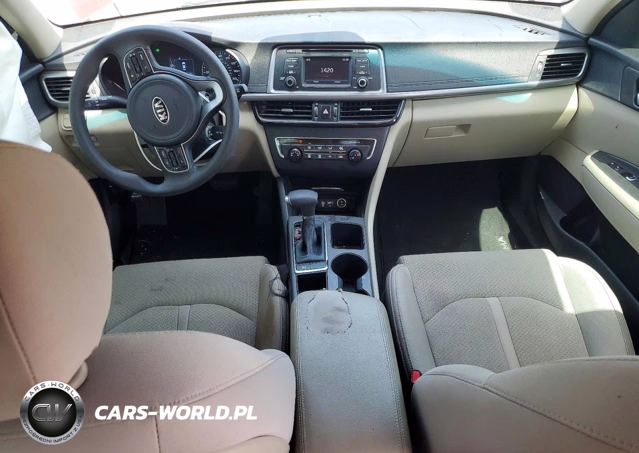 2016 Kia Optima Lx VIN:5XXGT4L37GG110913 - 8