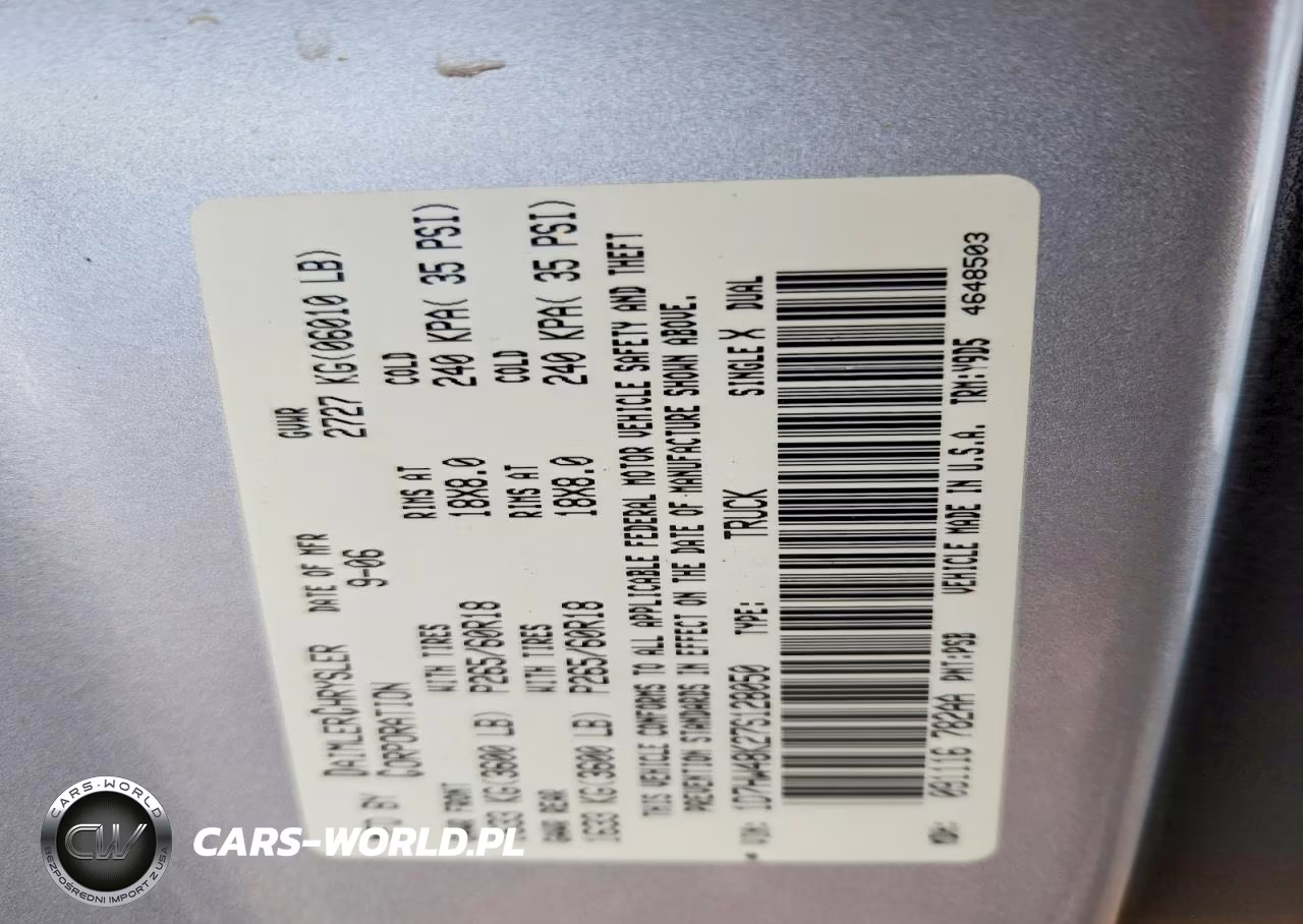 2007 Dodge Dakota Quad Slt VIN:1D7HW48K27S128050 - 12