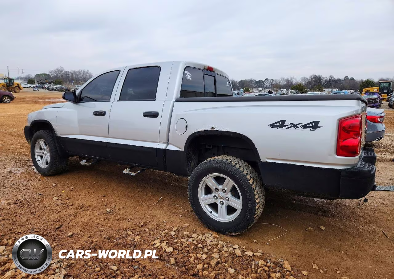 2007 Dodge Dakota Quad Slt VIN:1D7HW48K27S128050 - 2