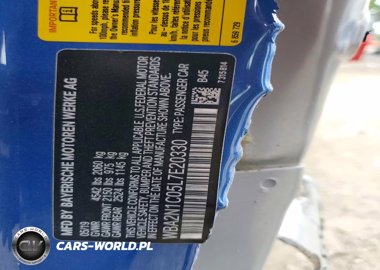 2020 BMW M240I VIN:WBA2N1C05L7E20330 - 12